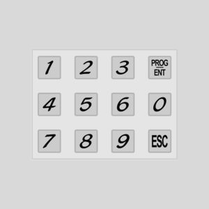 Teclado de Silicone para PEGASSUS (Peça de Reposição)